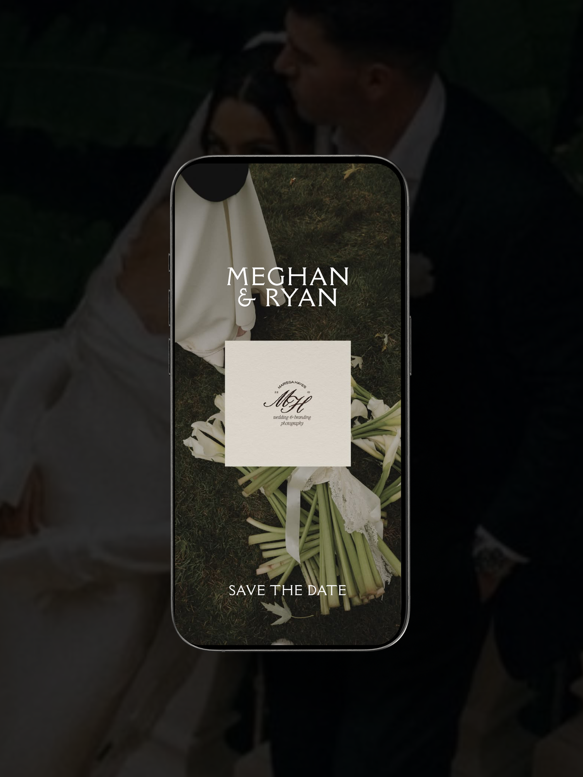 Ivory Wedding Invite